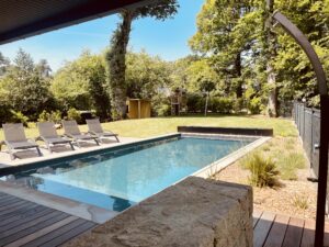 piscine vannes avec coverseal fermée
