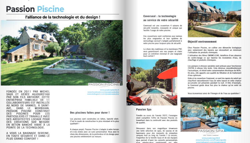Maison & jardin - Passion Piscine